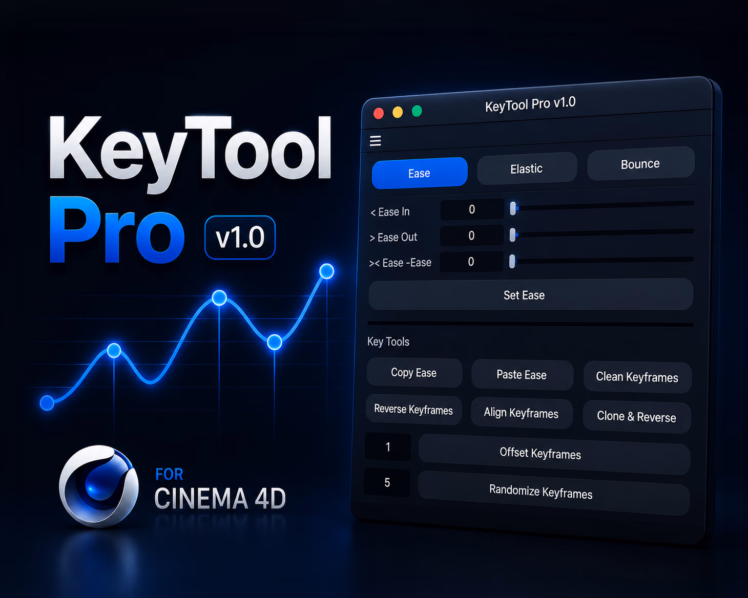 KeyTool Pro v1.0 for Cinema4D ♦